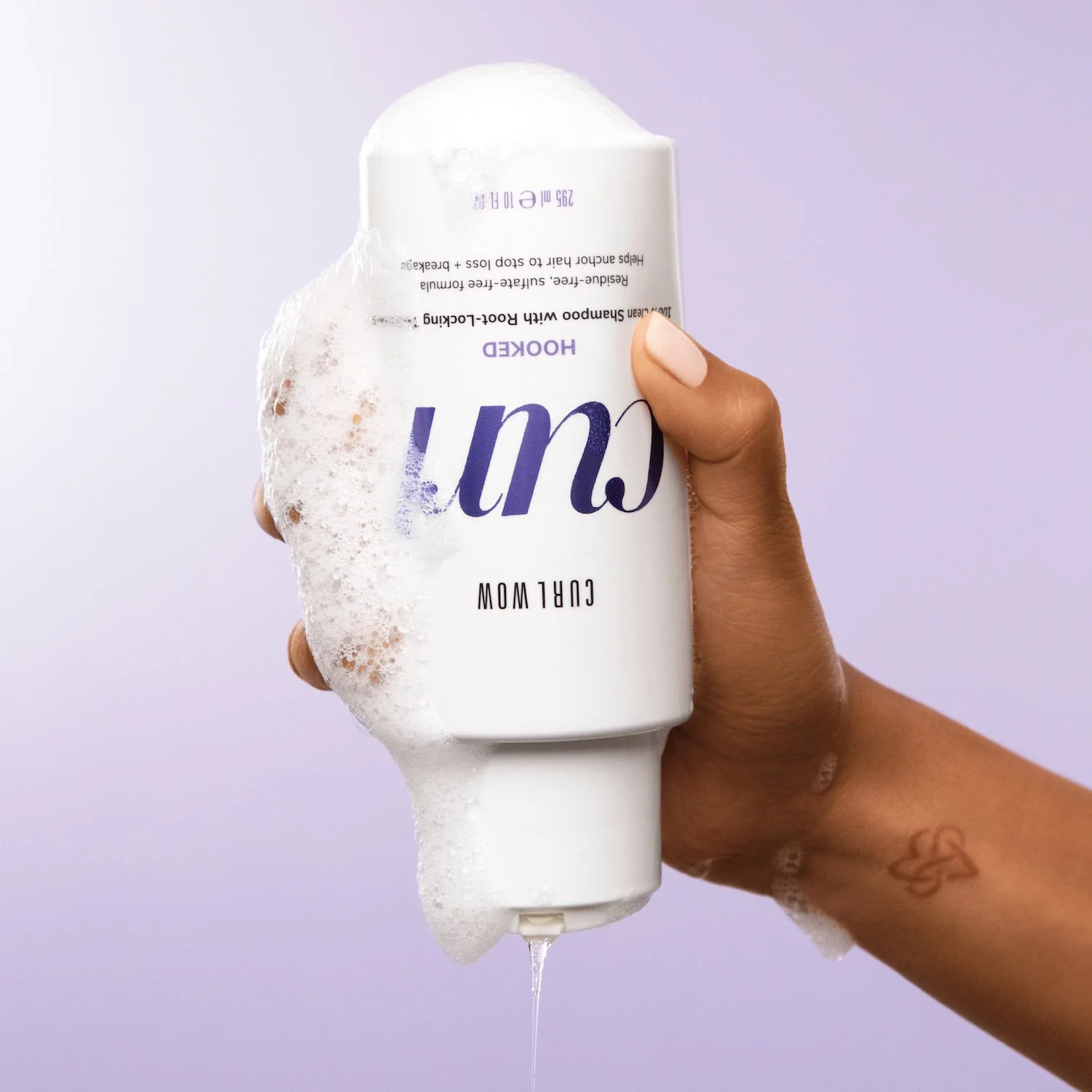 Hooked 100% Clean Curl Shampoo with Root-Locking Technology - Image 4