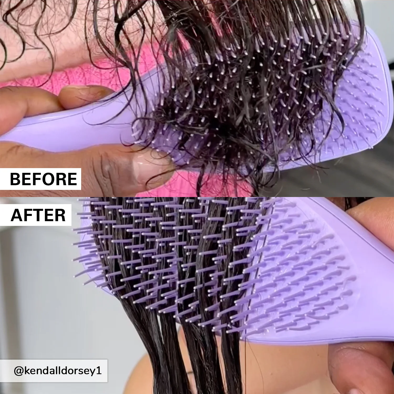Snag-Free Pre-Shampoo Detangler For Curly Hair - Image 3